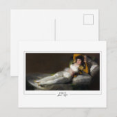 Francisco Goya #255 - Fine Art Postkarte (Vorne/Hinten)