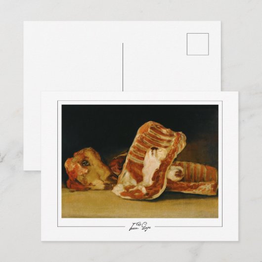 Francisco Goya #29 - Fine Art Postkarte (Vorne/Hinten)