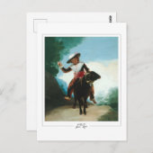 Francisco Goya #331 - Fine Art Postkarte (Vorne/Hinten)