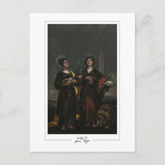 Francisco Goya #33 - Fine Art Postkarte (Vorderseite)
