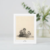 Francisco Goya #484 - Fine Art Postkarte (Stehend Vorderseite)