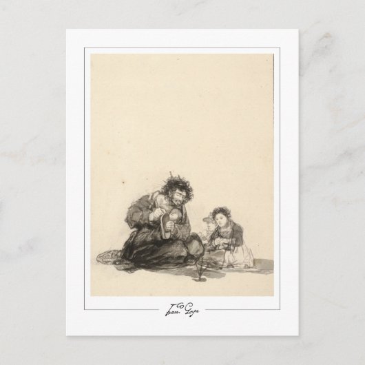 Francisco Goya #484 - Fine Art Postkarte (Vorderseite)