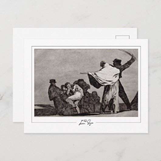 Francisco Goya #498 - Fine Art Postcard Postkarte (Vorne/Hinten)