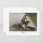 Francisco Goya #499 - Fine Art Postcard Postkarte (Vorne/Hinten)
