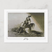Francisco Goya #499 - Fine Art Postcard Postkarte (Vorderseite)