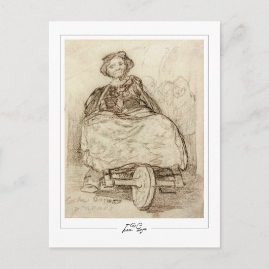 Francisco Goya #502 - Fine Art Postcard Postkarte (Vorderseite)