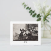 Francisco Goya #504 - Fine Art Postcard Postkarte (Stehend Vorderseite)