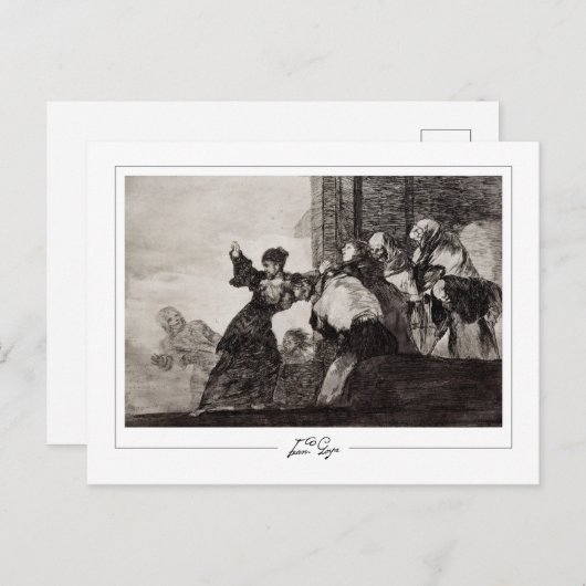 Francisco Goya #504 - Fine Art Postcard Postkarte (Vorne/Hinten)