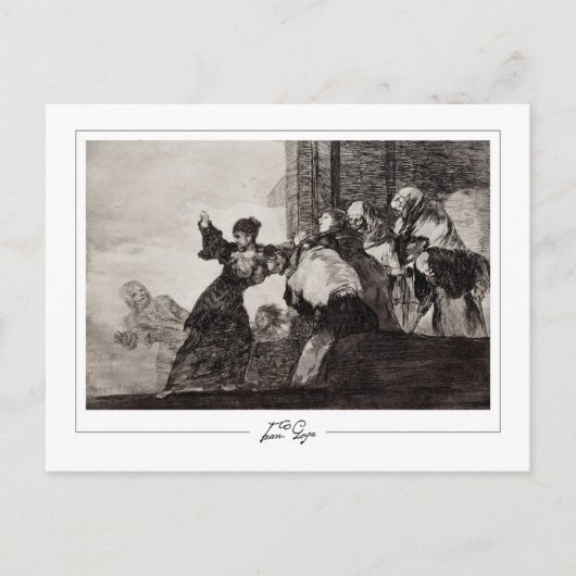 Francisco Goya #504 - Fine Art Postcard Postkarte (Vorderseite)
