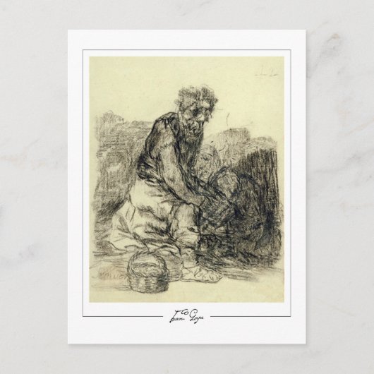 Francisco Goya #508 - Fine Art Postcard Postkarte (Vorderseite)
