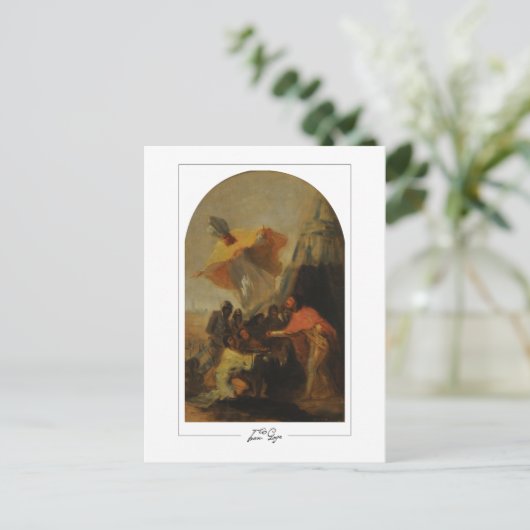 Francisco Goya #511 - Fine Art Postcard Postkarte (Stehend Vorderseite)