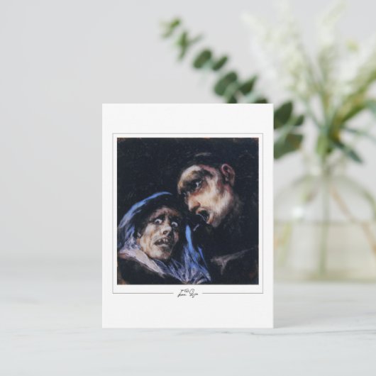 Francisco Goya #514 - Fine Art Postcard Postkarte (Stehend Vorderseite)