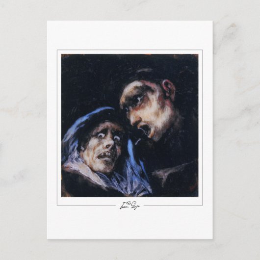 Francisco Goya #514 - Fine Art Postcard Postkarte (Vorderseite)