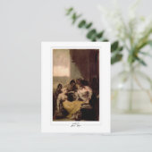 Francisco Goya #515 - Fine Art Postcard Postkarte (Stehend Vorderseite)
