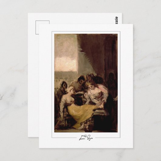 Francisco Goya #515 - Fine Art Postcard Postkarte (Vorne/Hinten)