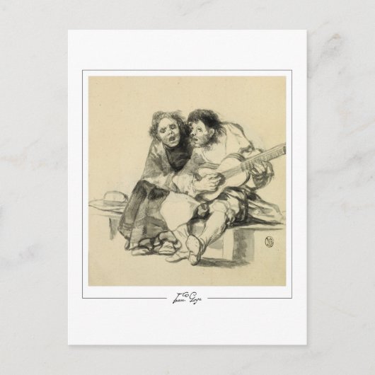 Francisco Goya #516 - Fine Art Postcard Postkarte (Vorderseite)