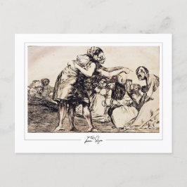 Francisco Goya #517 - Fine Art Postcard Postkarte