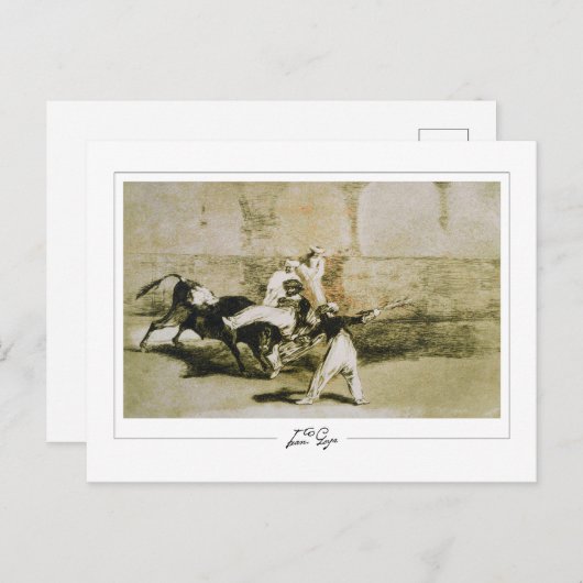 Francisco Goya #521 - Fine Art Postcard Postkarte (Vorne/Hinten)