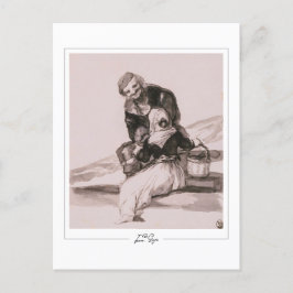 Francisco Goya #528 - Fine Art Postcard Postkarte