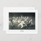 Francisco Goya #529 - Fine Art Postcard Postkarte (Vorne/Hinten)