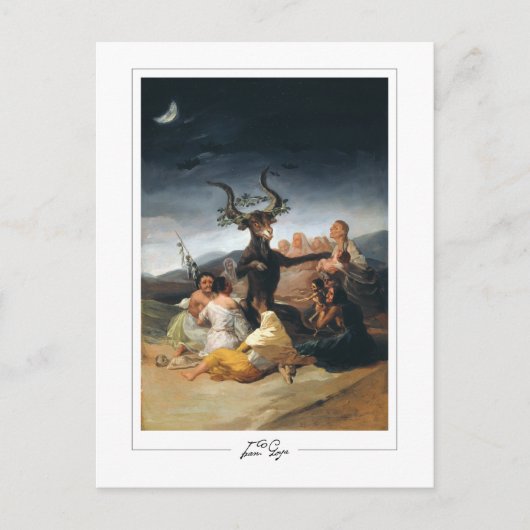 Francisco Goya #6 - Kunst Postkarte (Vorderseite)