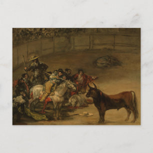 Francisco Goya - Bullfight, Suerte de Varas Postkarte