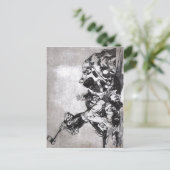 Francisco Goya, das Gleiche aus Los desastres de l Postkarte (Stehend Vorderseite)