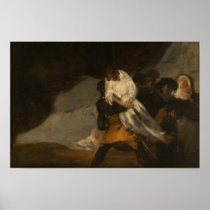 Francisco Goya - Der hanged Mönch Poster
