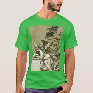 Francisco Goya der Schlaf der Vernunft produziert T-Shirt