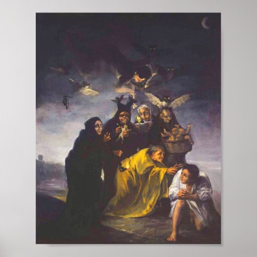 Francisco Goya - Der Zauber Poster (Vorne)