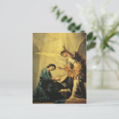 Francisco Goya - Die Ankündigung Postkarte (Stehend Vorderseite)