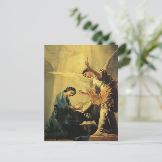 Francisco Goya - Die Ankündigung Postkarte (Stehend Vorderseite)