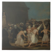 Francisco Goya - Die Flagellants Fliese (Vorderseite)