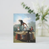 Francisco Goya - Die Strohmanikin Postkarte (Stehend Vorderseite)