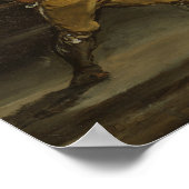 Francisco Goya - El Maragato Threatens Friar Pedro Poster (Ecke)