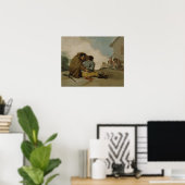 Francisco Goya - Friar Pedro Binds El Maragato Poster (Heimbüro)