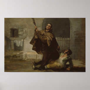 Francisco Goya - Friar Pedro Clubs El Maragato Poster