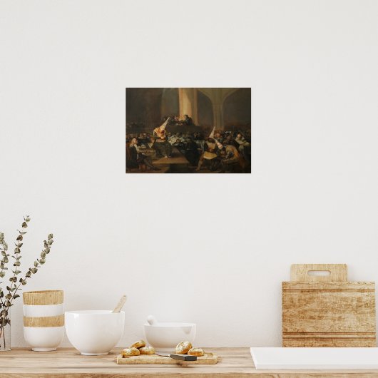 Francisco Goya - Inquisition Scene Poster (Küche)
