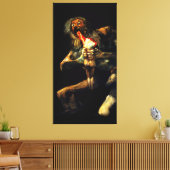 FRANCISCO GOYA - Saturn, der einen seiner Söhne be Leinwanddruck (Insitu (Wohnzimmer))