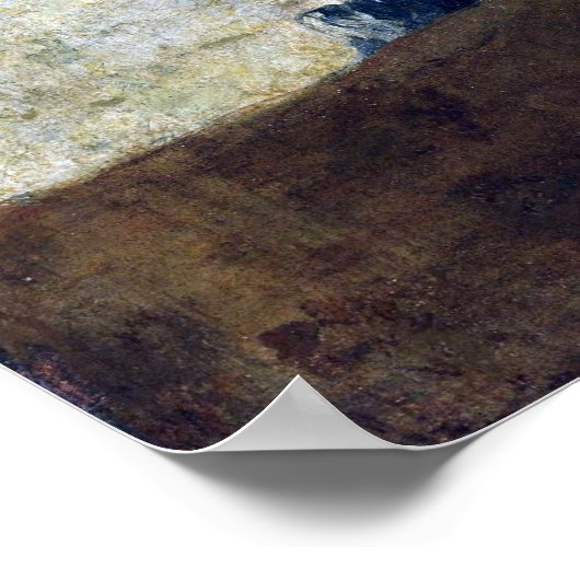 Francisco Goya The Dog Poster (Ecke)