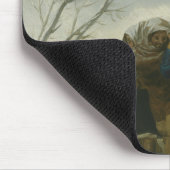 Francisco Goya - Winterlandschaft Mousepad (Ecke)