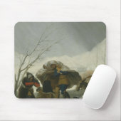 Francisco Goya - Winterlandschaft Mousepad (Mit Mouse)