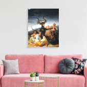 Francisco Goya Witches' Sabbath Leinwanddruck (Insitu (Wohnzimmer))