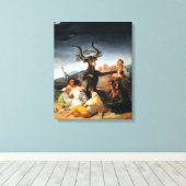Francisco Goya Witches' Sabbath Leinwanddruck (Insitu (Holzboden))