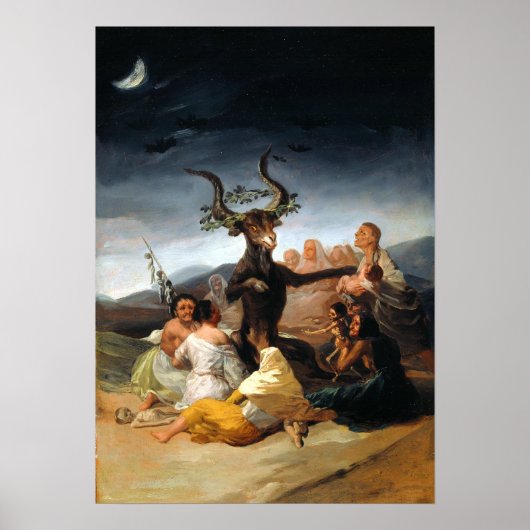 Francisco Goya Witches' Sabbath Poster (Vorne)