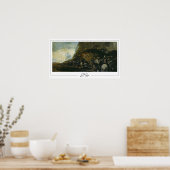 Francisco Goya Zedign Art Poster #105 (Küche)