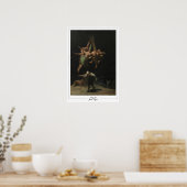Francisco Goya Zedign Art Poster #121 (Küche)