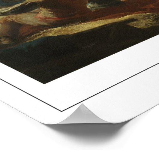 Francisco Goya Zedign Art Poster #18 (Ecke)