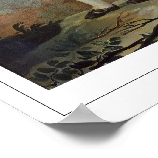 Francisco Goya Zedign Art Poster #2 (Ecke)