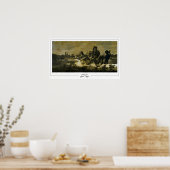 Francisco Goya Zedign Art Poster #22 (Küche)